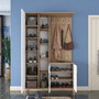 Hanah Home Recibidor EA109 - 2695 Nogal y Blanco